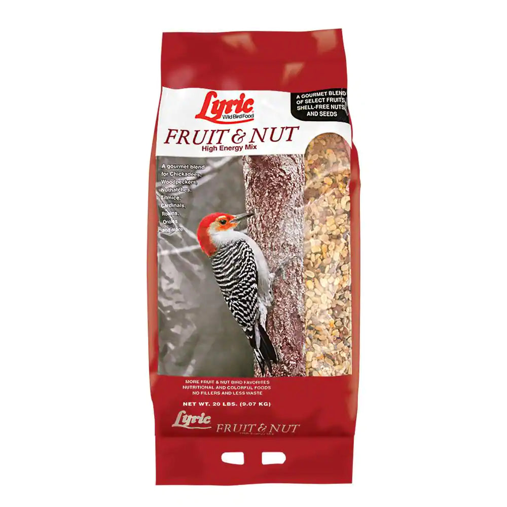 20 Lbs. Fruit and Nut High Energy Wild Bird Mix